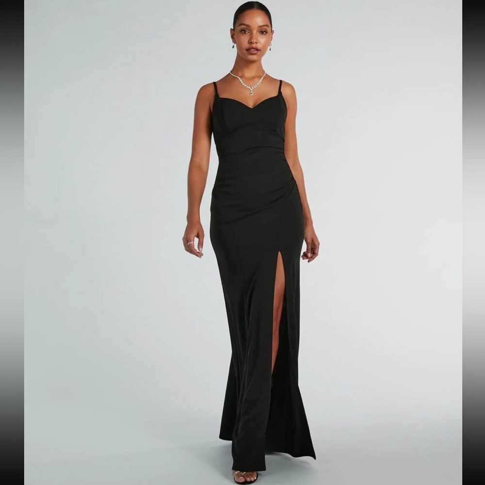 Black formal dress